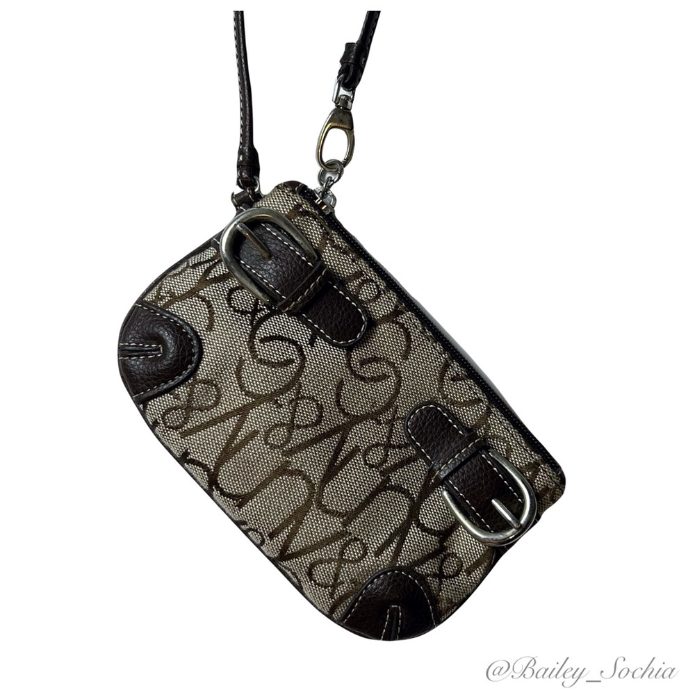 NY & Co Mini Monogram Wristlet